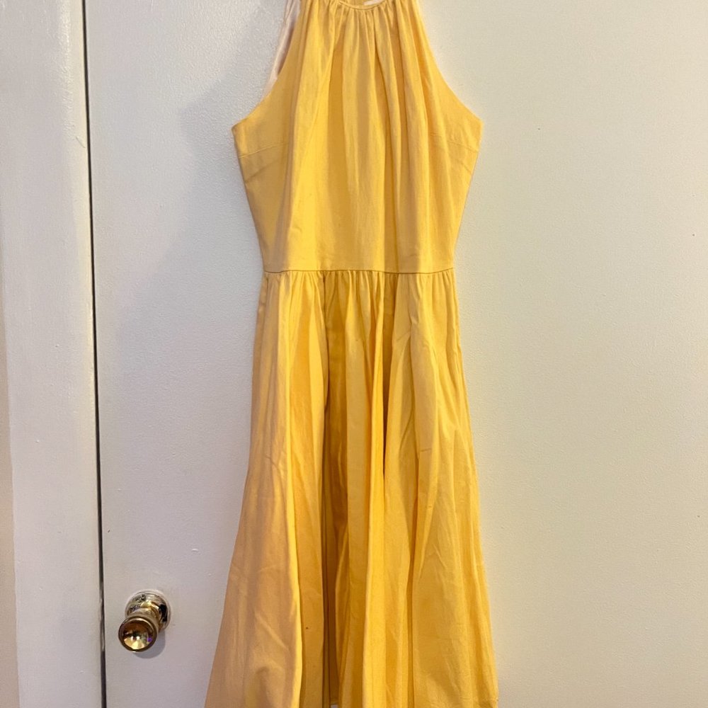 Pinup Couture Harley Dress in Yellow